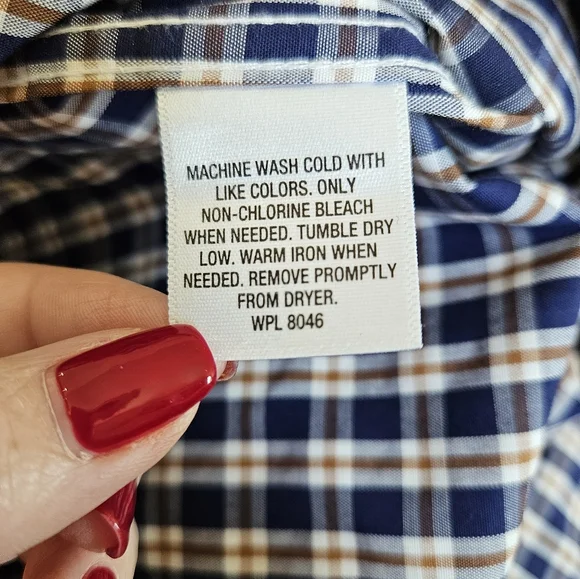 Club Room Long Sleeve Button-Down Shirt - Picture 9 of 10